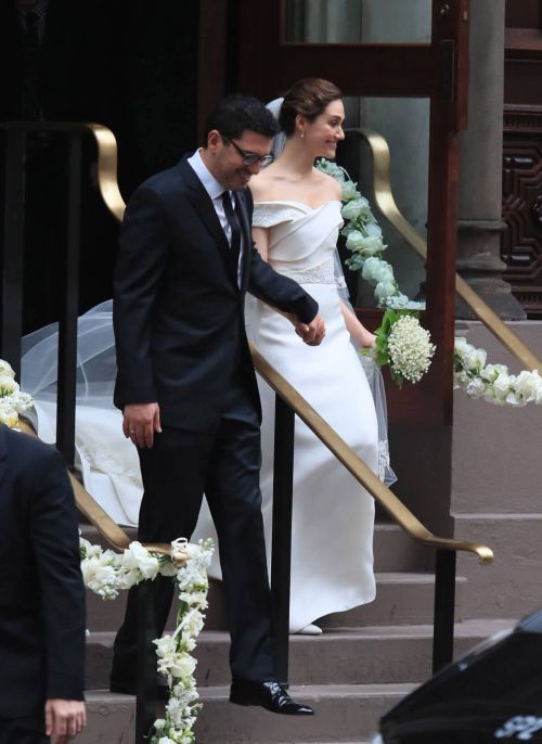 Emmy Rossum Marries Sam Esmail in New York City 1