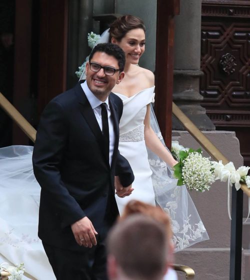 Emmy Rossum Marries Sam Esmail in New York City 2