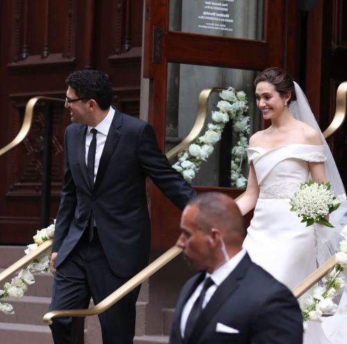 Emmy Rossum Marries Sam Esmail in New York City 7