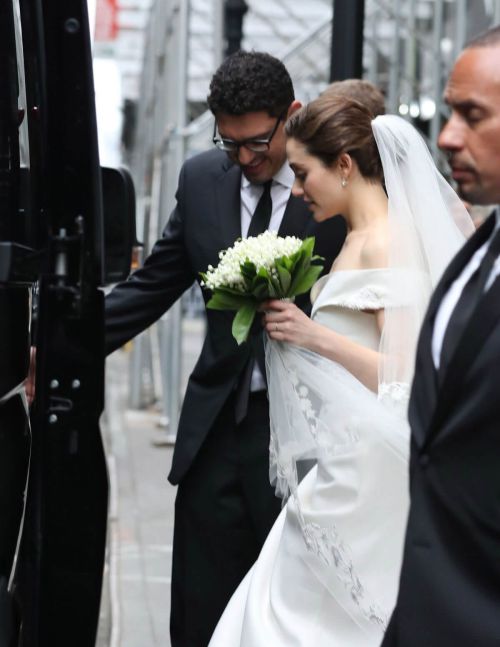 Emmy Rossum Marries Sam Esmail in New York City 9