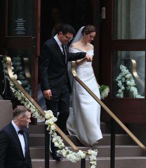 Emmy Rossum Marries Sam Esmail in New York City 10