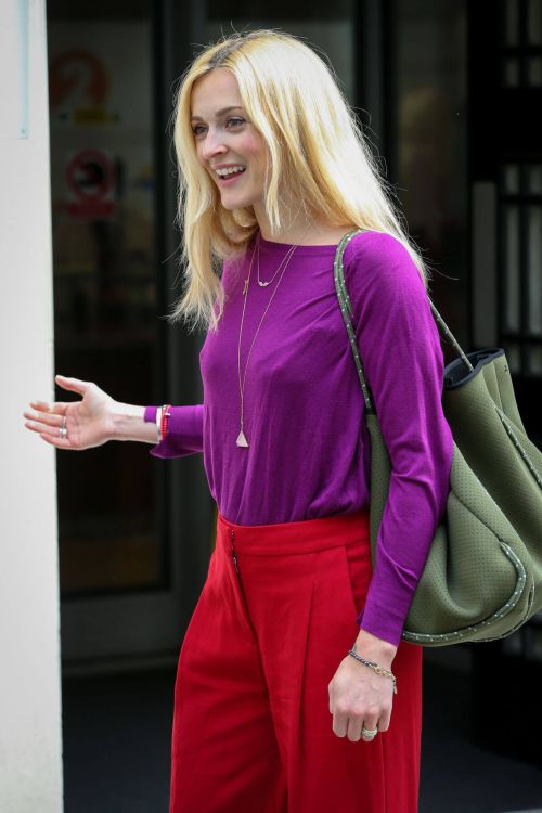 Fearne Cotton Arrives at BBC Radio 2 in London 1