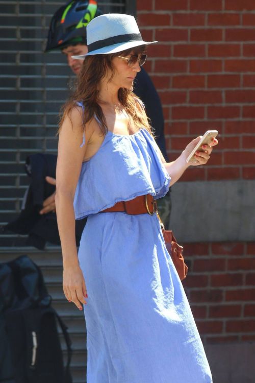 Helena Christensen Out and About in New York 1