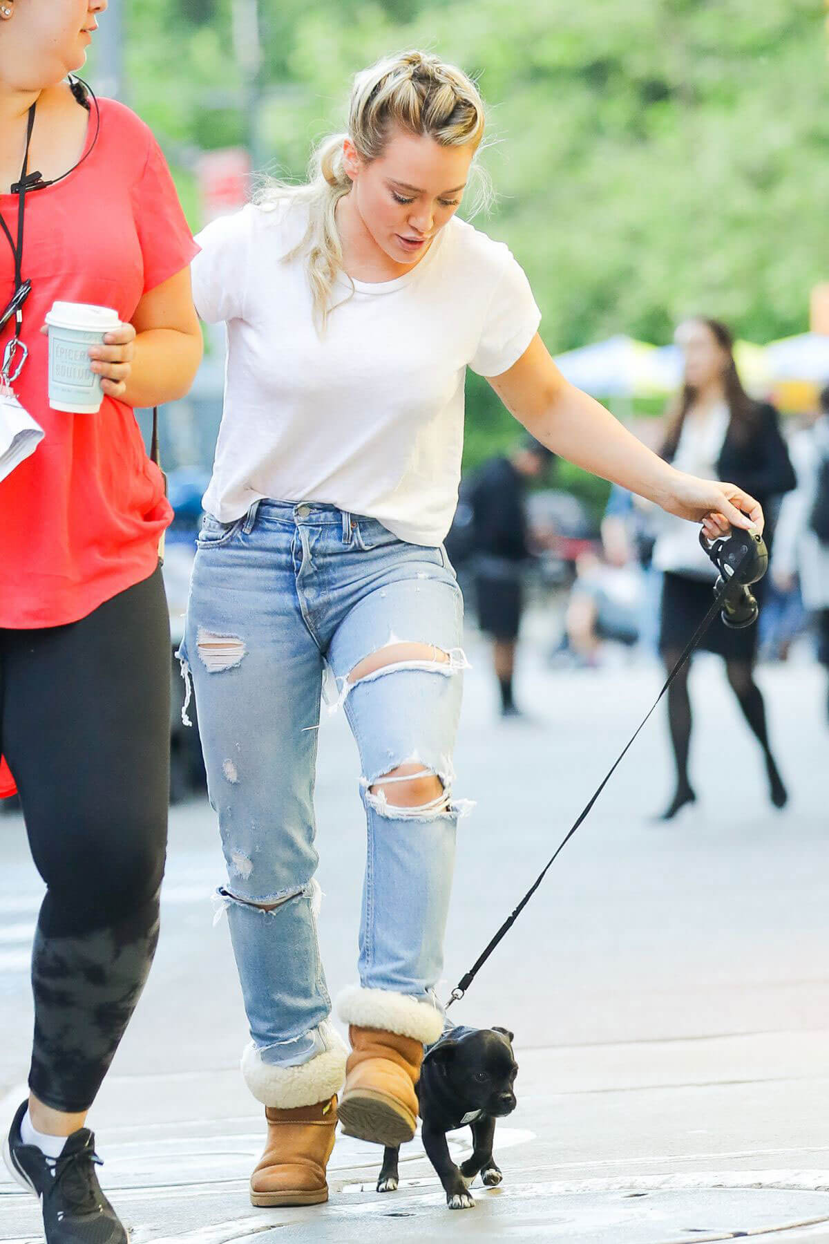 Hilary Duff Out in New York