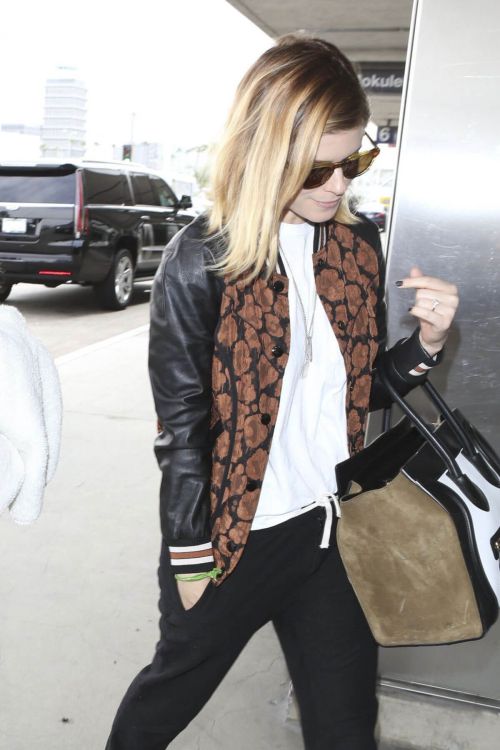 Kate Mara at LAX Airport in Los Angeles