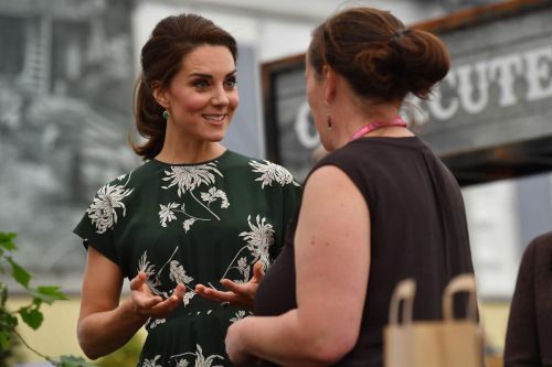 Kate Middleton at 2017 RHS Chelsea Flower Show in London 5