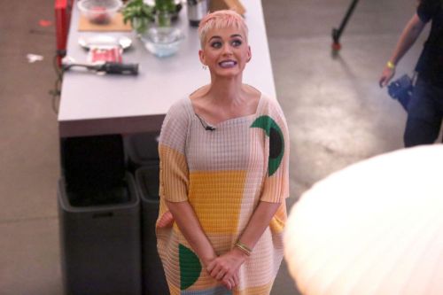 Katy Perry Cooking at Witness House in Los Angeles