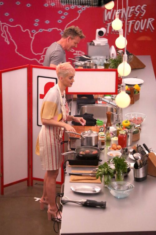 Katy Perry Cooking at Witness House in Los Angeles 3