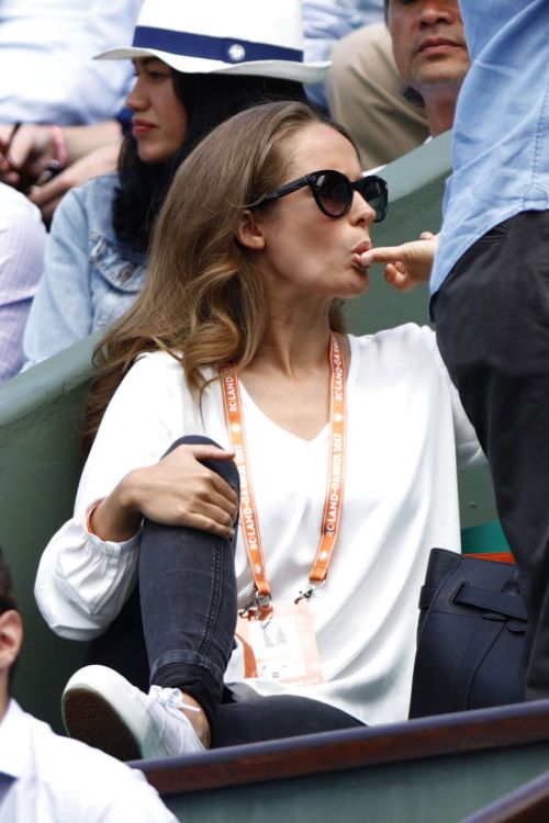 Kim Sears at 2017 French Open Roland Garros in Paris 2