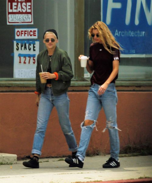 Kristen Stewart and Stella Maxwell Out in West Hollywood 1