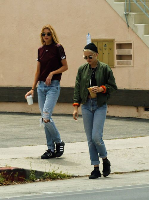 Kristen Stewart and Stella Maxwell Out in West Hollywood 2