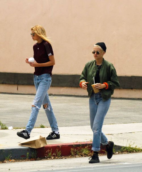 Kristen Stewart and Stella Maxwell Out in West Hollywood 3