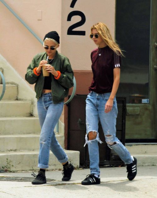 Kristen Stewart and Stella Maxwell Out in West Hollywood 8