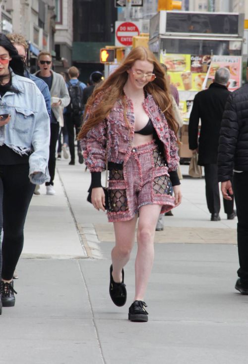 Larsen Thompson Out and About in New York 2