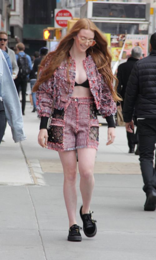 Larsen Thompson Out and About in New York 3