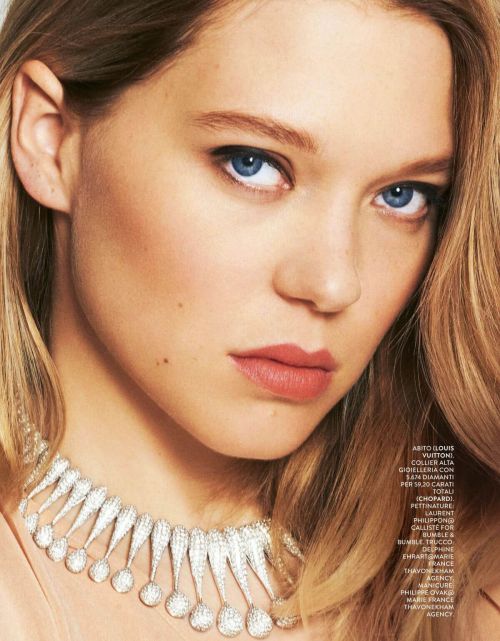 Lea Seydoux for Grazia Magazine, May 2017