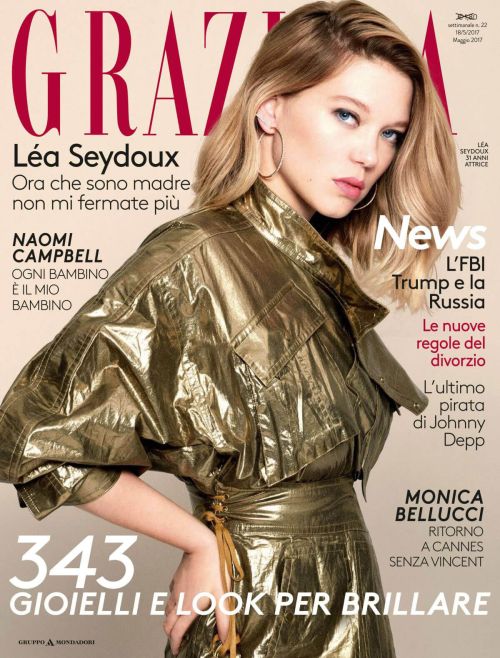 Lea Seydoux for Grazia Magazine, May 2017 1