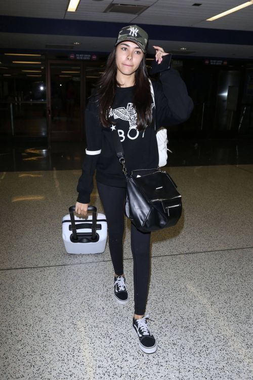 Madison Beer at Los Angeles International Airport 1