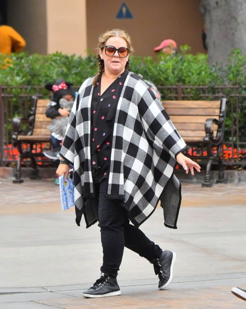 Melissa Mccarthy Out at Disneyland in Anaheim