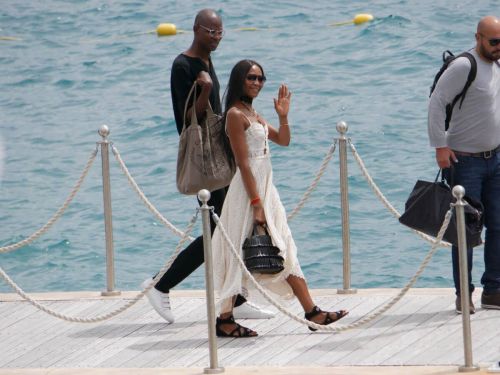 Naomi Campbell Leaves Eden Roc Hotel in Cannes 6