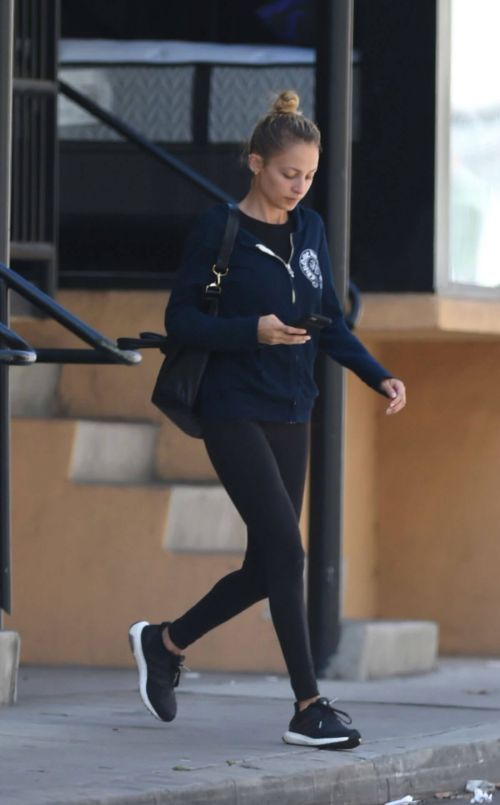 Nicole Richie Leaves a Gym in Los Angeles 3