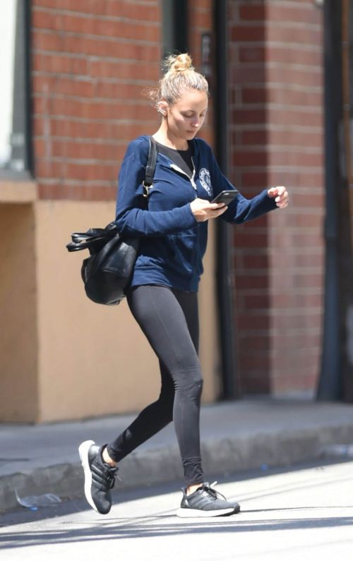 Nicole Richie Leaves a Gym in Los Angeles 4