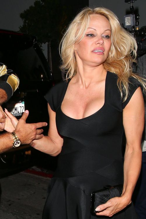 Pamela Anderson Leaves Avenue Nightclub in Los Angeles 6