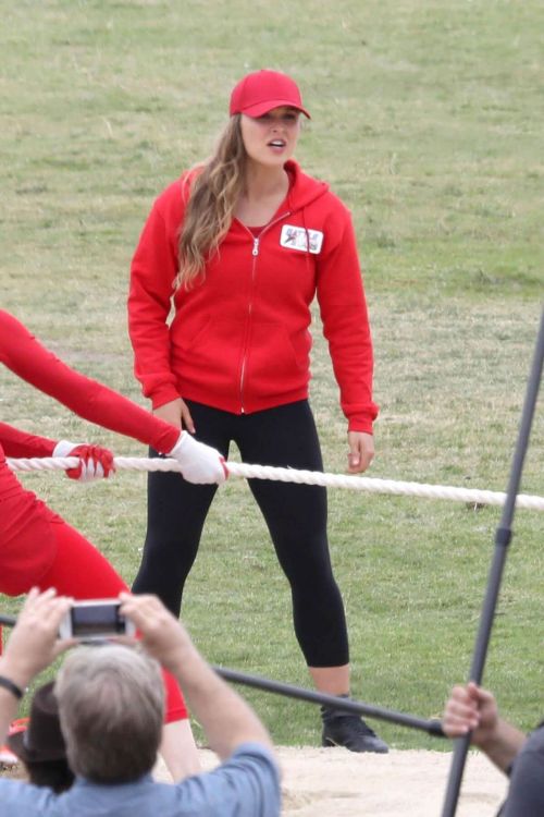 Ronda Rousey on the Set of Battle of the Network Stars, Show in Los Angeles 7