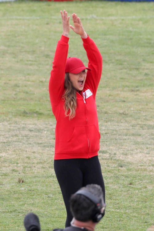 Ronda Rousey on the Set of Battle of the Network Stars, Show in Los Angeles 8