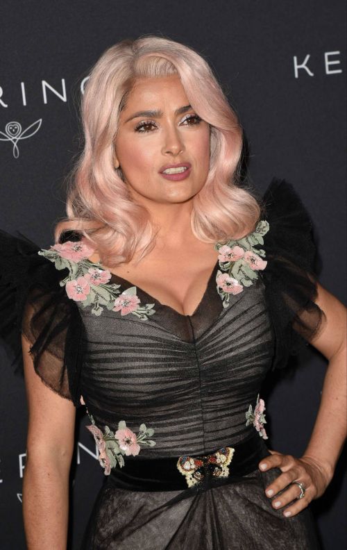 Salma Hayek at Women in Motion Awards Dinner at 2017 Cannes Film Festival