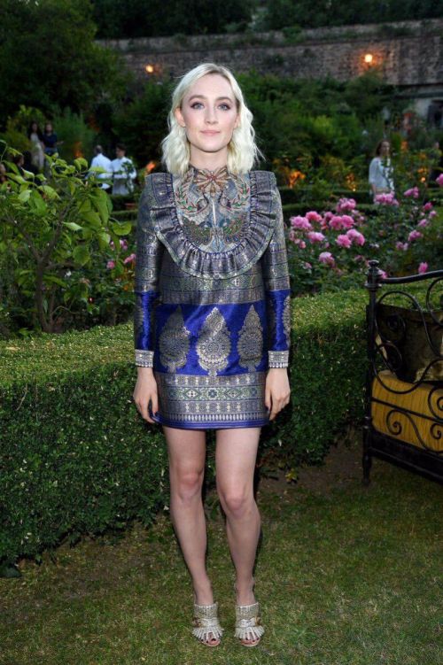 Saoirse Ronan at Gucci Cruise 2018 Fashion Show in Florence 1