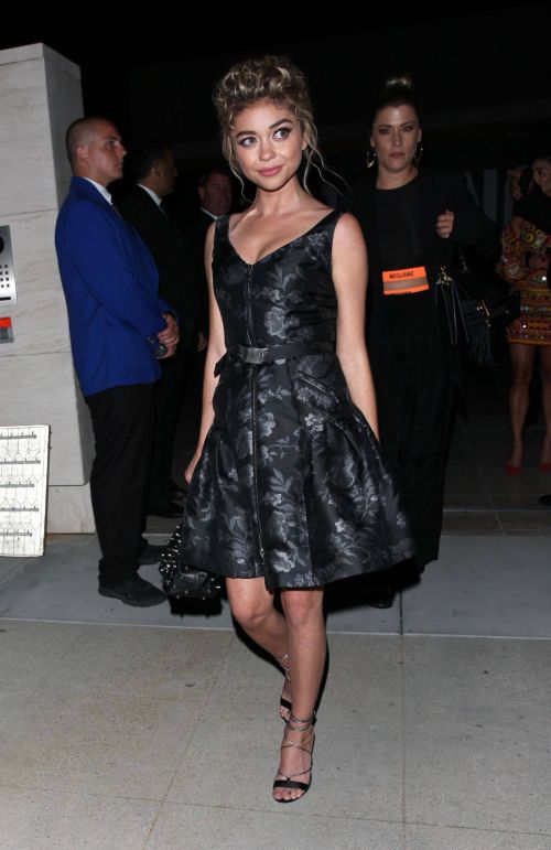 Sarah Hyland Arrives at Moschino Spring Summer Party 4