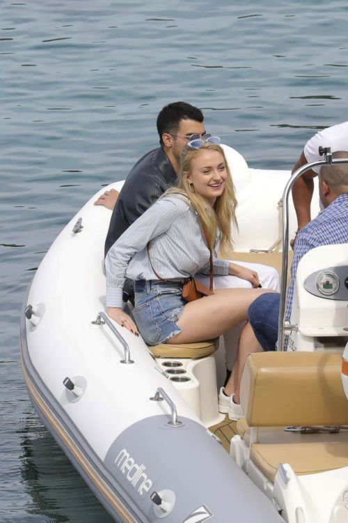 Sophie Turner and Joe Jonas Out in Cannes 3