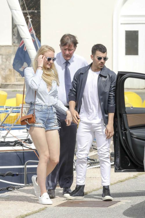 Sophie Turner and Joe Jonas Out in Cannes 4