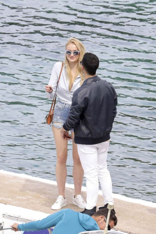 Sophie Turner and Joe Jonas Out in Cannes 8