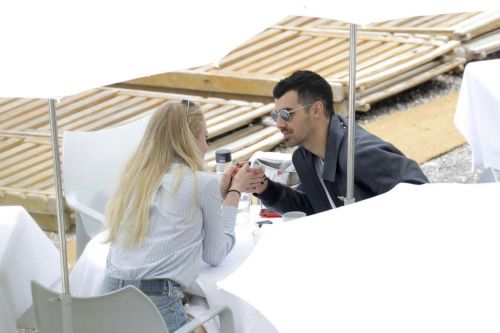 Sophie Turner and Joe Jonas Out in Cannes 12