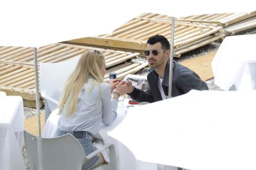 Sophie Turner and Joe Jonas Out in Cannes 13