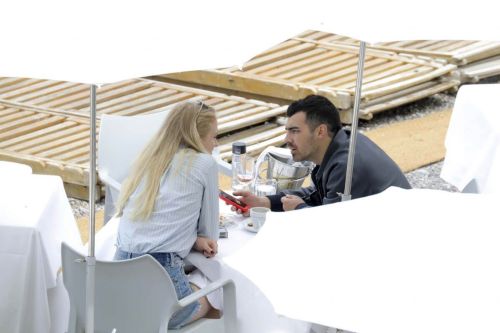 Sophie Turner and Joe Jonas Out in Cannes 14