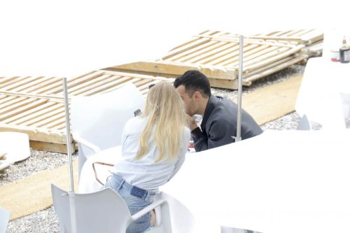 Sophie Turner and Joe Jonas Out in Cannes 16