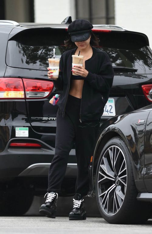 Vanessa Hudgens Leaves a Gym in Los Angeles 2