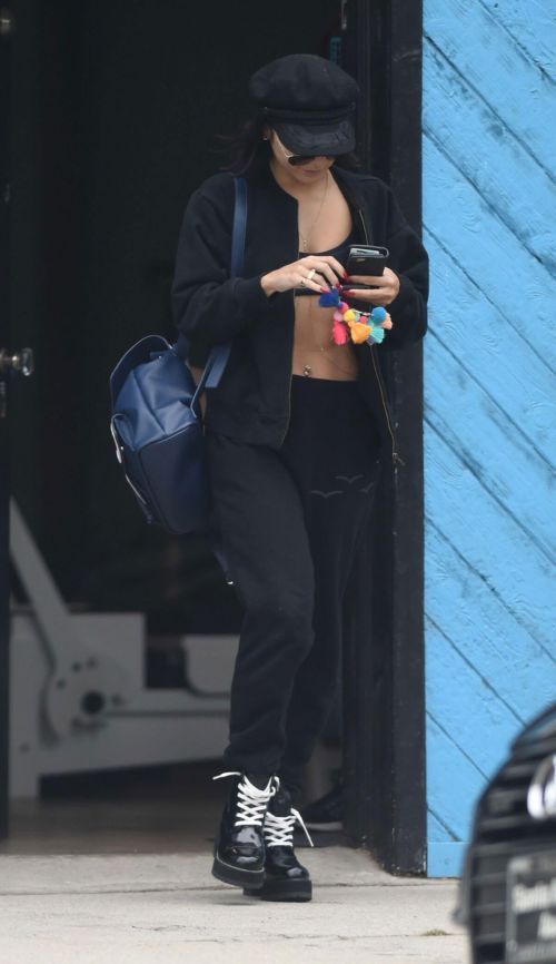 Vanessa Hudgens Leaves a Gym in Los Angeles 3