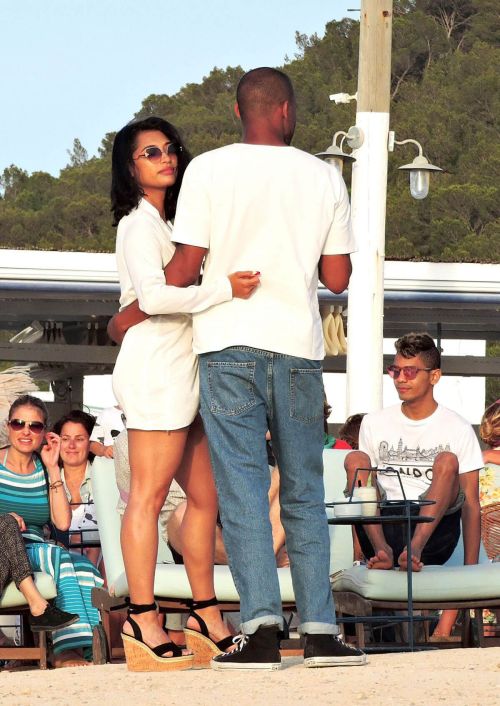 Vanessa White Out at a Beach in Ibiza 2