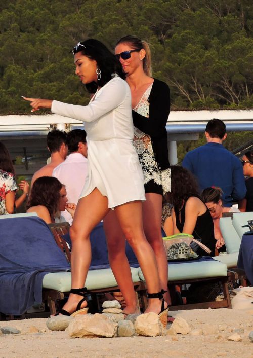 Vanessa White Out at a Beach in Ibiza 3