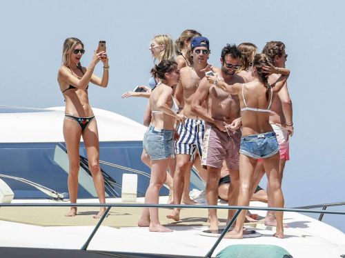 Alessandra Ambrosio and Friends Stills at a Yacht in Ibiza 3