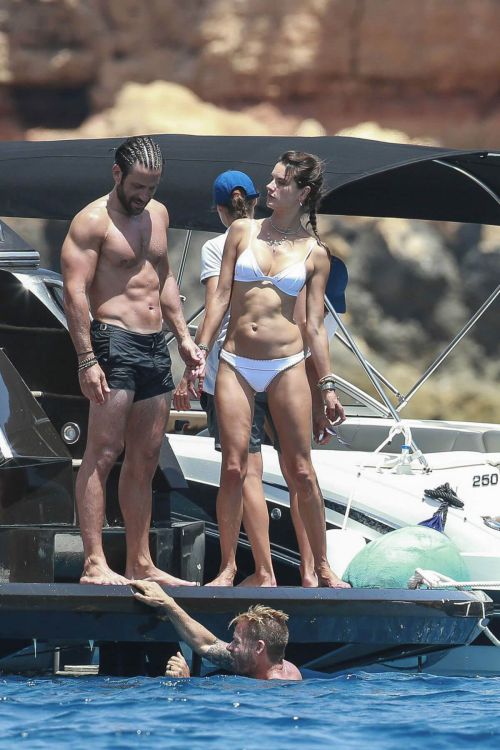 Alessandra Ambrosio and Friends Stills at a Yacht in Ibiza 12