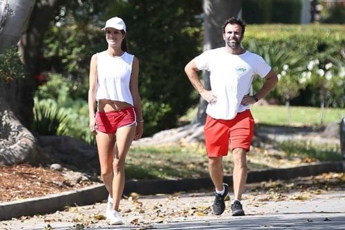 Alessandra Ambrosio Stills Out Walking in Brentwood 5