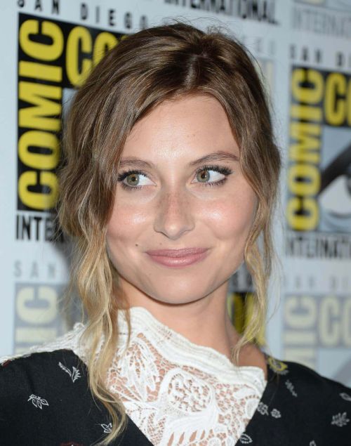 Aly Michalka Stills at Izombie Press Line at Comic-con in San Diego 3