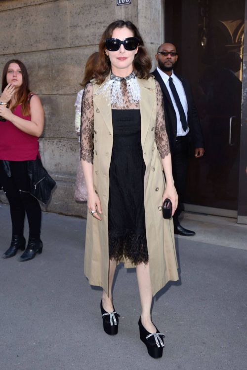 Amira Casar Stills at Christian Dior Show at Haute Couture Fashion Week in Paris 3