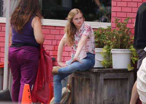 Angourie Rice Stills on the Set of Every Day in Toronto 1