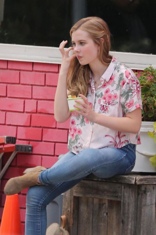 Angourie Rice Stills on the Set of Every Day in Toronto 2